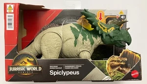"Jurassic World Rebirth" Spiclypeus, Wild Roar Mattel New - Picture 1 of 2