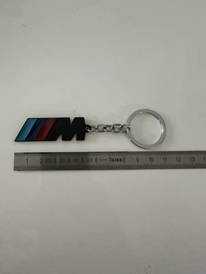 Porte Clé Clef Bmw M Métal Noir Mat - Photo 1/2
