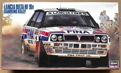 Lancia Delta HF 16V 1991 Sanremo Rally 1/24 Hasegawa 25005 CR-5 - Immagine 1 di 4