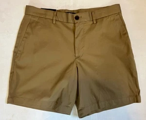 Banana Republic Men’s Aiden Shorts Size 32 Khaki Length 7” NEW - Picture 1 of 3