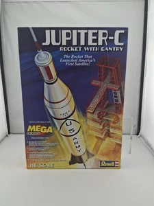 Revell Model Kits 1:110 Jupiter-C Rocket w/Gantry Tower & Crew  Sealed New NIB - Picture 1 of 3
