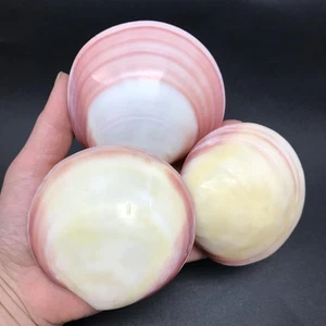 3 pares de conchas de mar pulidas de almeja de tigre, 2 pulgadas ~ 3 pulgadas - Imagen 1 de 7