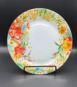 Fitz And Floyd Garden Delight Dinner Plate Botanical Floral White 5 Available - Picture 1 of 4
