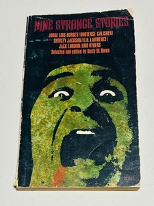 Nine Strange Stories TK2432 Scholastic 1974 1st Ed Betty Owen Horror-Free Ship - Picture 1 of 3