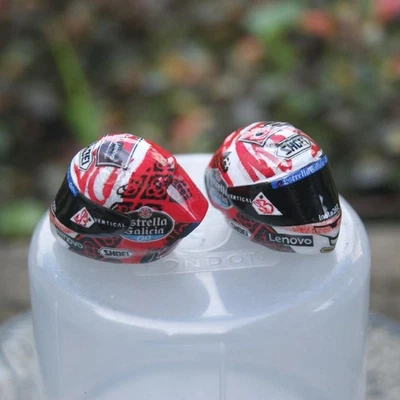 New Miniature motorcycle helmet 1:12 scale collectible handmade price for 1 pc - Image 1 of 2