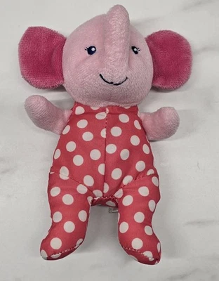 Bebé Peluche GARANIMALS Rosa ELEFANTE Sonajero Muñeca ENCANTADOR Peluche Lunares Foto 1 de 4