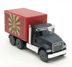 Majorette Mack Granite Europa Park Truck Black / Red 1/87 (3") no Package - Picture 1 of 6