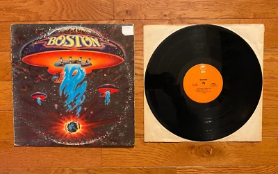 Boston - Self Titled Debut LP Epic PE 34188  1976  Pressing Wly  VG+ - Image 1 of 4