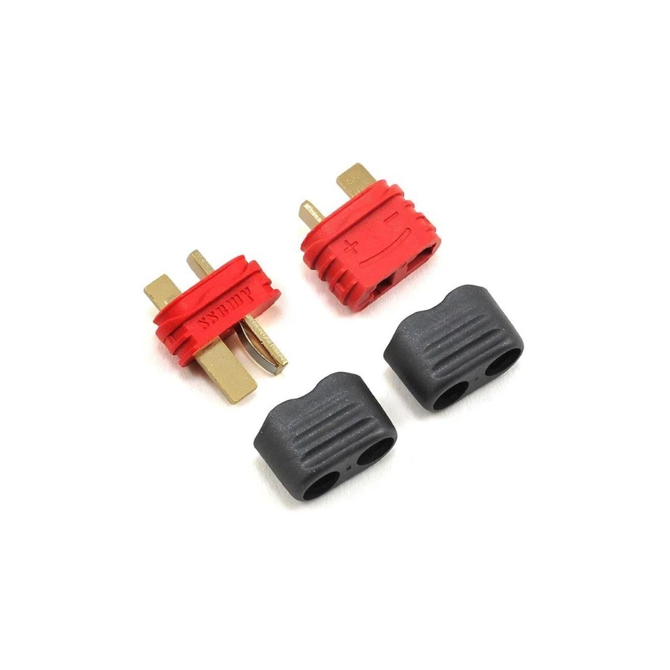 SpeedTek RC Sheathed T-Style Plug (1 Male/1 Female) - Image 1 of 1