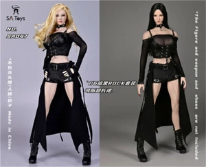 Sujetador gótico femenino SATOYS SA047 1/6 ropa de vestir para 12" PH TBL figura cuerpo juguete - Imagen 1 de 11