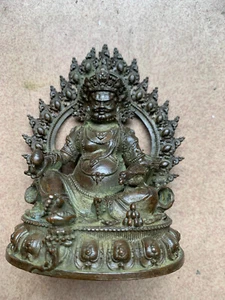 Large Tibetan Bronze Hand Made *The Kubera* Statue !!!!!! WW011 - Picture 1 of 10