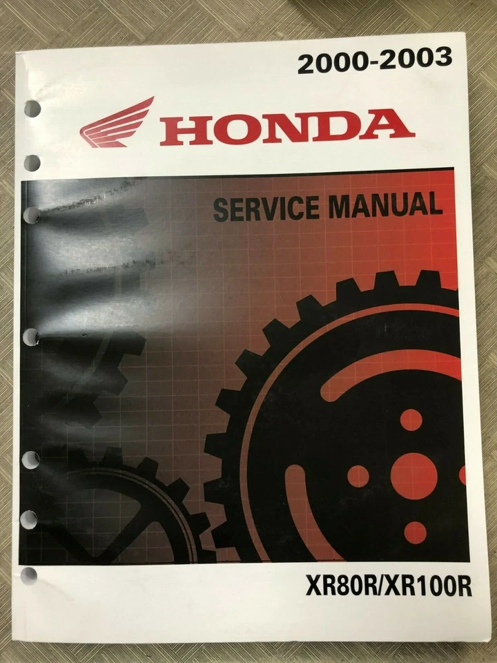2000 2001 2002 2003 Honda XR80R/XR100R Service Repair Shop Manual OEM BRAND NEW  Foto 1 de 4