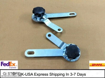 WINDSHIELD ADJUSTING ARM KIT FOR JEEP WILLYS FITS 46-49 CJ-2A CJ3A CJ3B 1948-71 - Image 1 of 4