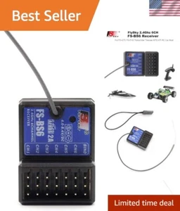 Flysky FS BS6 Receiver 6CH 2.4GHz Afhds2a Compatible with RC Car & Boat - Picture 1 of 10