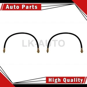 2 Rear Brake Hydraulic Hose Brake Line Fits Jeep J-100 3.8L 5.3L 5.7L 5.4L - Picture 1 of 4