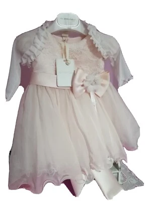 Vestito Cermonia Battesimo bimba - Immagine 1 di 4