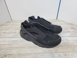 Nike Mens Air Huarache 318429-003 Black Running Shoes Sneakers Size 11 No laces - Picture 1 of 11