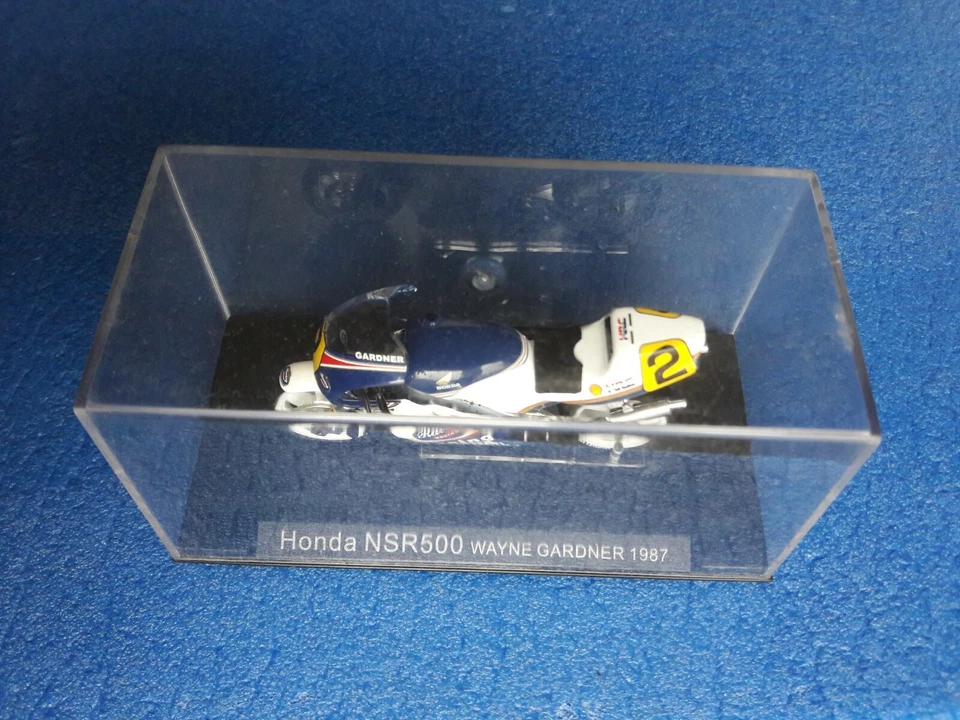 170 HONDA NSR500 W. GARDNER 1987 SCALA 1: 24 BOX ATLAS - Immagine 1 di 1