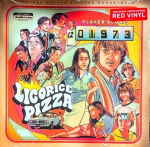 LICORICE PIZZA - ORIGINAL SOUNDTRACK - RED COLOR VINYL 2-LP SET " NEW, SEALED" - Picture 1 of 2