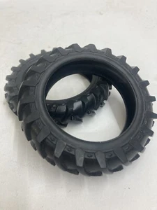 1 Set Of 1/16 Scale Diamond Rubber Rear Tires John Deere International A/C - Picture 1 of 8
