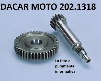 202.1318 Engranaje Primario Aluminio POLINI Italjet: Pista 50 92-BAZOOKA - Imagen 1 de 4