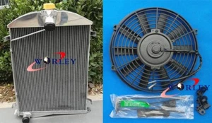 5 ROW Aluminum radiator + FAN FOR Ford Model A 1930 1931 30 31 - Picture 1 of 7