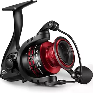 Piscifun Flame Spinning Reels, Lightweight 9+1BB Ultra Smooth Spinning Fishin... - Picture 1 of 7