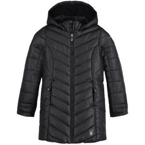 Spyder Girl's Boundless Long Puffer Coat Jacket Size S (7) NWT - Picture 1 of 4