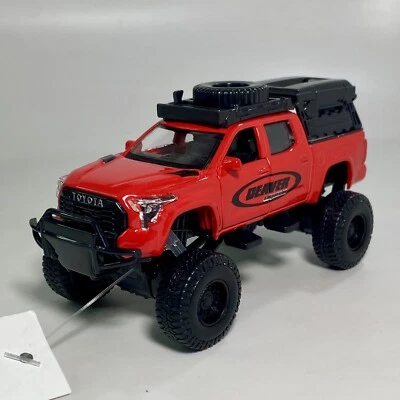 2022 Toyota Tundra TRD Pro Maisto 1:52 picape de metal fundido Red Deaver - Imagem 1 de 4