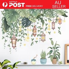 Self-adhesive Removable Wall Sticker & Decal | Indoor Plants | Living Room