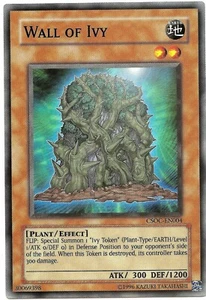 Wall of Ivy CSOC-DE004 Common Yu-Gi-Oh Karte (U) - Bild 1 von 3