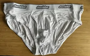 New aussieBum Essential Bamboo Brief, White, Extra Large - Picture 1 of 4