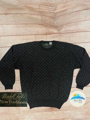 Marshall Fields Made in Italy Virgin Wool pullover gray size L Men’s - Image 1 of 4