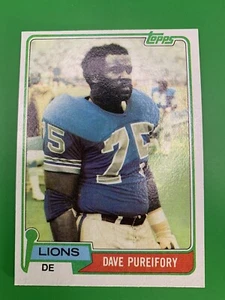 1981 Topps Dave Pureifory Detroit Lions #296 - Bild 1 von 2