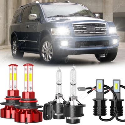 Faro alto bajo + bombilla antiniebla para Infiniti QX56 2008 2009 2010 HID/LED Foto 1 de 4