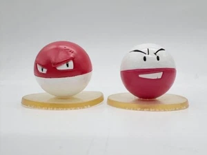Pokemon TOMY Monster Collection Mini Figure Electrode & Voltorb From Japan - Picture 1 of 5