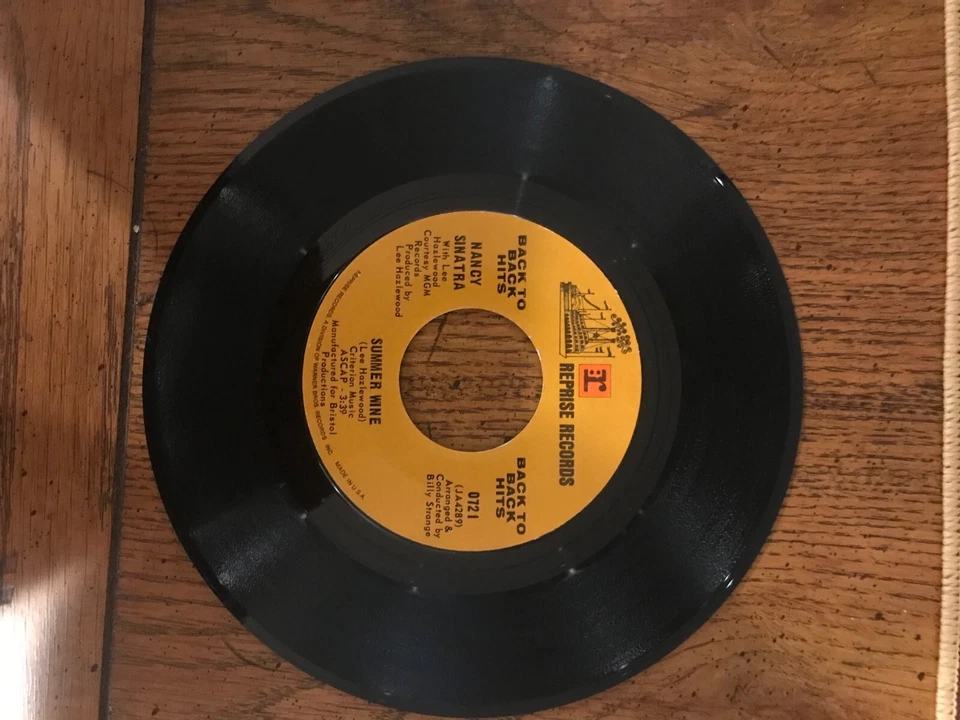 Nancy Sinatra 45 Summer Wine/Sugar Town  (022) - Image 1 of 1