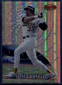 1997 Bowman's Best Refractor #72 Jose Canseco Oakland Athletics - Picture 1 of 1