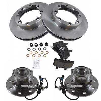 Front Disc Brake Kit for Chevy GMC K1500, K2500, K3500 1994-2000 6.5L Diesel 8 - Image 1 of 4