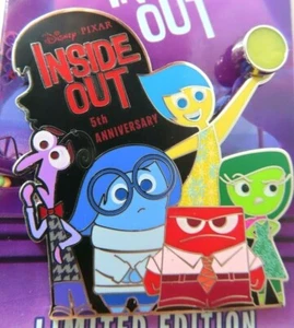 Disney Pin DS - Inside Out 5th Anniversary LE 3000 #139591 - Picture 1 of 4