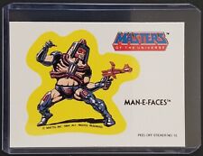 1984 MOTU Man-E-Faces Topps Trading Card Sticker Mattel Masters of the Universe