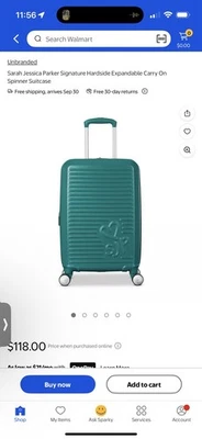 Sarah Jessica Parker Signature Hardside Expandable Carry On Spinner Suitcase - Image 1 of 4