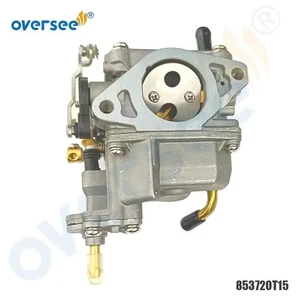 853720T15 Carburetor For Mercury Outboard 4-stroke 15HP 853720T21 8M0109535 - Picture 1 of 4