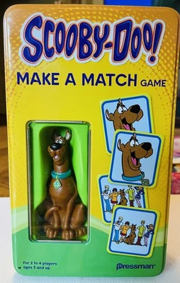 Scooby-Doo! Make A Match Game 2009 Pressman Complete Pre-Owned Clean Gift - Image 1 of 4