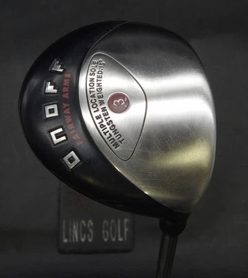 Onoff Fairway Arms 15° 3 Wood Stiff Graphite Shaft Golf Pride Grip - Image 1 of 4