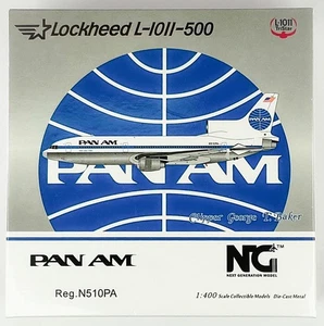 NG Model 35022 Pan Am Lockheed L-1011-500 'N510PA' 1/400 Scale Diecast Model - Picture 1 of 7