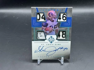 2019 Panini Majestic Steven Jackson Platinum 1/1 Quad Game Worn Patch Auto - Picture 1 of 2