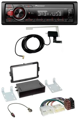 Pioneer 1DIN MP3 DAB USB AUX Autoradio für Dacia Dokker, Duster, Logan - Bild 1 von 4