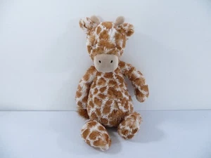 Jellycat Tímido Jirafa 12" Suave Flojo Peluche Animal Crema Manchas Marrón - Imagen 1 de 12