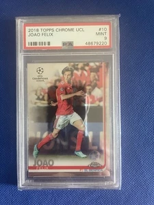 Joao Felix 2018 Topps Chrome UCL UEFA Champions League #10 RC PSA 9 - Bild 1 von 1
